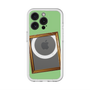 スリムプロテクションプレミアムケース with MagSafe［ Photo Frame - Light Green ］