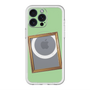 スリムプロテクションプレミアムケース with MagSafe［ Photo Frame - Light Green ］
