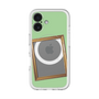 スリムプロテクションプレミアムケース with MagSafe［ Photo Frame - Light Green ］