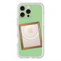 スリムプロテクションプレミアムケース with MagSafe［ Photo Frame - Light Green ］
