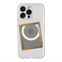 スリムプロテクションプレミアムケース with MagSafe［ Photo Frame - Light Gray ］