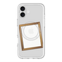 スリムプロテクションプレミアムケース with MagSafe［ Photo Frame - Light Gray ］