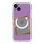 スリムプロテクションプレミアムケース with MagSafe［ Photo Frame - Purple ］