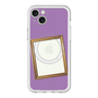 スリムプロテクションプレミアムケース with MagSafe［ Photo Frame - Purple ］