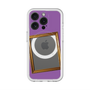 スリムプロテクションプレミアムケース with MagSafe［ Photo Frame - Purple ］