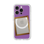 スリムプロテクションプレミアムケース with MagSafe［ Photo Frame - Purple ］