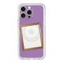 スリムプロテクションプレミアムケース with MagSafe［ Photo Frame - Purple ］