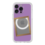 スリムプロテクションプレミアムケース with MagSafe［ Photo Frame - Purple ］