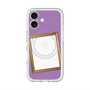 スリムプロテクションプレミアムケース with MagSafe［ Photo Frame - Purple ］