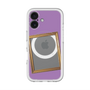 スリムプロテクションプレミアムケース with MagSafe［ Photo Frame - Purple ］