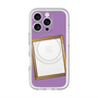 スリムプロテクションプレミアムケース with MagSafe［ Photo Frame - Purple ］