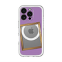スリムプロテクションプレミアムケース with MagSafe［ Photo Frame - Purple ］
