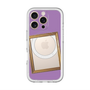 スリムプロテクションプレミアムケース with MagSafe［ Photo Frame - Purple ］