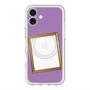 スリムプロテクションプレミアムケース with MagSafe［ Photo Frame - Purple ］