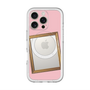 スリムプロテクションプレミアムケース with MagSafe［ Photo Frame - Pink ］