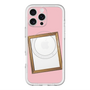 スリムプロテクションプレミアムケース with MagSafe［ Photo Frame - Pink ］