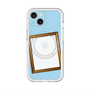 スリムプロテクションプレミアムケース with MagSafe［ Photo Frame - Light Blue ］