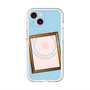 スリムプロテクションプレミアムケース with MagSafe［ Photo Frame - Light Blue ］