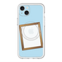 スリムプロテクションプレミアムケース with MagSafe［ Photo Frame - Light Blue ］