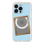スリムプロテクションプレミアムケース with MagSafe［ Photo Frame - Light Blue ］