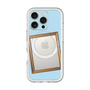 スリムプロテクションプレミアムケース with MagSafe［ Photo Frame - Light Blue ］