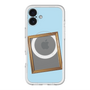 スリムプロテクションプレミアムケース with MagSafe［ Photo Frame - Light Blue ］