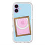 スリムプロテクションプレミアムケース with MagSafe［ Photo Frame - Light Blue ］