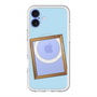 スリムプロテクションプレミアムケース with MagSafe［ Photo Frame - Light Blue ］