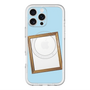 スリムプロテクションプレミアムケース with MagSafe［ Photo Frame - Light Blue ］