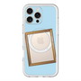 スリムプロテクションプレミアムケース with MagSafe［ Photo Frame - Light Blue ］