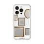スリムプロテクションプレミアムケース with MagSafe［ Photo Frames - White ］