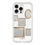 スリムプロテクションプレミアムケース with MagSafe［ Photo Frames - White ］
