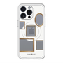 スリムプロテクションプレミアムケース with MagSafe［ Photo Frames - White ］