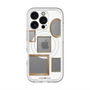 スリムプロテクションプレミアムケース with MagSafe［ Photo Frames - White ］