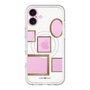 スリムプロテクションプレミアムケース with MagSafe［ Photo Frames - White ］