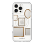 スリムプロテクションプレミアムケース with MagSafe［ Photo Frames - White ］