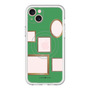スリムプロテクションプレミアムケース with MagSafe［ Photo Frames - Green ］