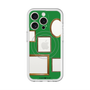 スリムプロテクションプレミアムケース with MagSafe［ Photo Frames - Green ］