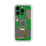 スリムプロテクションプレミアムケース with MagSafe［ Photo Frames - Green ］