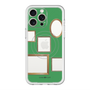 スリムプロテクションプレミアムケース with MagSafe［ Photo Frames - Green ］