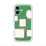 スリムプロテクションプレミアムケース with MagSafe［ Photo Frames - Green ］