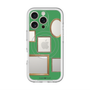 スリムプロテクションプレミアムケース with MagSafe［ Photo Frames - Green ］
