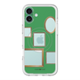 スリムプロテクションプレミアムケース with MagSafe［ Photo Frames - Green ］