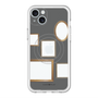 スリムプロテクションプレミアムケース with MagSafe［ Photo Frames - Gray ］