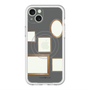 スリムプロテクションプレミアムケース with MagSafe［ Photo Frames - Gray ］