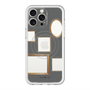 スリムプロテクションプレミアムケース with MagSafe［ Photo Frames - Gray ］