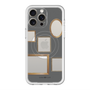 スリムプロテクションプレミアムケース with MagSafe［ Photo Frames - Gray ］