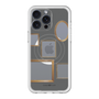 スリムプロテクションプレミアムケース with MagSafe［ Photo Frames - Gray ］