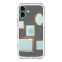 スリムプロテクションプレミアムケース with MagSafe［ Photo Frames - Gray ］