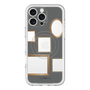 スリムプロテクションプレミアムケース with MagSafe［ Photo Frames - Gray ］